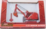 SpecCast CON009 1:50 Scale Die-Cast Bantam C-35 Crawler Backhoe