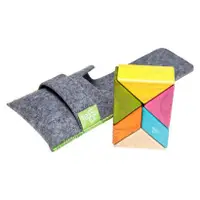 在飛比找蝦皮商城優惠-Tegu 磁性積木三角口袋組(調色) 附隨身袋 旅遊款 美國