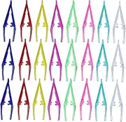 30Pcs Portable Eyebrow Tweezers Durable High Grade Material for Precision Trimming for Personal Professional Use Lightweight and Travel Friendly