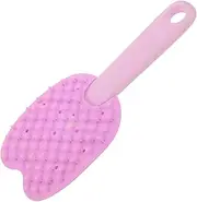 TOBBOMEY Remove Floating Hair Cat Comb Handheld Grater Washable Cat Brush Portable Cat Brush Multipurpose Grater Multi-purpose Cocktails Eyelash Container Sponge Pad Polishing Pad Pink Pp