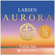 NEW Larsen Aurora violin string set MEDIUM 1/2 Made in Denmark free postage