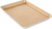 Nordic Ware Naturals Non-Stick Jelly Roll Baking Sheet, Gold, 15.125 x 10.625