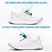 Xpand Elastic Shoe Laces - Quick Release Round Laces - 3 Reflective Colours