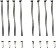 Cycling Spokes 24 Pieces A Lot Diameter 1.8mm Stainless Steel Material Bike Spokes Bicycle Spokes(275mm)