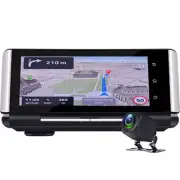 7in Dual Lens Car Dash Cam DVR Video Recorder Camera GPS Wifi Touch Screen ADAS (for: Volvo)