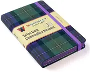 Waverley (M): Isle of Skye Tartan Cloth Commonplace Notebook