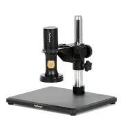 Amscope 0.7X-5.6X Digital 8.3MP USB Microscope w Zoom Optics on Table Stand