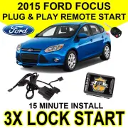 Js Alarms Remote Start Plug and Play Starter For 2015 Ford Focus 3X Lock FO1C