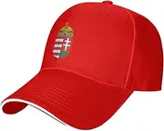 [Generic] Hungary Hat Coat of arms of Hungary Emblem Baseball Cap for Hungarian Decoration Trucker Hat
