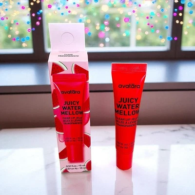 Avatara Juicy Watermellow Clear Lip Jelly – 15 mL / 0.51 fl oz | Hydrating Gloss