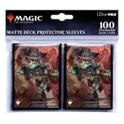 Outlaws Thunder Junction Tinybones 100 ULTRA PRO MTG deck protector card sleeves