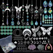 DIY Suncatchers, 400Pcs Sun Catchers Making Supplies Kit Art and Crafts for Adul