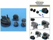 1/48 Metallic Details MDR48107 AH-64 Apache TADS/PNV System Early version