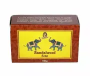 Sandalwood 10 x Bars Kamini Soap Vegetable Based Soap