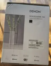 Denon Home 350 Wireless Speaker HEOS Built-in AirPlay 2 and Bluetooth (Black)