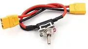 High Current Switch XT60 XT90 T-Plug Power Connection Adapter 12/14AWG for RC Airplane Model Cars ESC Battery Parts (2PCS XT90)