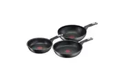 Tefal Unlimited Induction Non-Stick Triple Pack 24 & 28cm Frypan & 28cm Wok