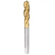 5/16-18 UNC High Speed Steel Titanium Plated Spiral Flute Thread Tap