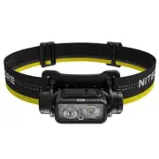 NITECORE LED Headlamp 1400 Lumens USB-C Rechargeable Aluminum Casing Material