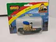 Theodore Tugboat Brio Wooden Railway Hank Tugboat w/ Moving Eyes 32711 1989