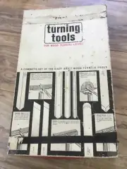 NOS Rockwell CAT. #130 Wood Lathe Turning Chisel Tools 16.5", Set of 8 NEW!!