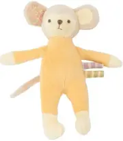 Annabel Trends: Cuddly Wuddlies - Mouse (Small with Rattle) Plush Toy