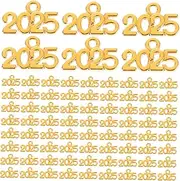 [HOMSFOU] Charms for Jewelry Making Pendants for DIY Bracelets Keychains Necklaces Meaningful Year Versatile Charms for Celebrations