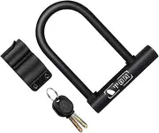 BCOATH Bike Lock Password Heavy Duty Bike u Lock Easy to Use for Road Mountain Bikes Security