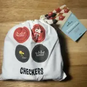 Peanuts Checkers Game Pieces (24pcs) - Hallmark Exclusive NWT