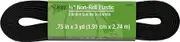 Dritz 3/4" Non-Roll Elastic, Black