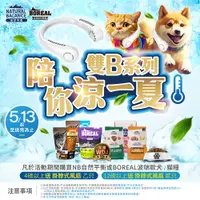 在飛比找蝦皮商城優惠-凡購買NB 狗貓飼料 即贈送一個 掛脖式風扇