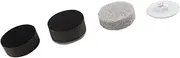 3PCS Electric Spin Scrubber Brush Cordless Replacement Brush for Better and Hygiene Small Corners Convenient Maintenance (Coarse Fiber, Sponge, Cleaning Cloth, Base)