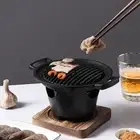 Household Barbecue Tools Mini BBQ Grill Roaster Charcoal Grill Barbecue Stove