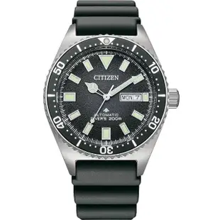 【CITIZEN 星辰】PROMASTER 200米潛水機械錶 腕錶 男錶 禮物 手錶(NY0120-01E)