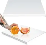 Acrylic Cutting Boards, 13.4 X 9.8 Large Countertop Tray with Lip, Non Slip Chopping Boards for Kitchen Counter, Protector Home Restaurant, Scratch Resistant, Dishwasher Safe