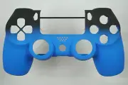 LOT 25 Blue Fade Soft Touch Front Face Shell For PS4 Controller For current gen