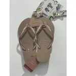 大罐體育👟 HAVAIANAS 哈瓦仕 SLIM 女 夾腳拖 玫瑰金-4000030-3581W 基本款