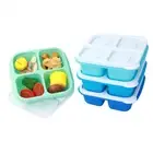 Refrigerator Storage Lunch Container Bpa-free Leakproof Stackable Bento Box Set