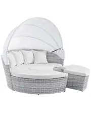 Modway Scottsdale Canopy Outdoor Patio Daybed