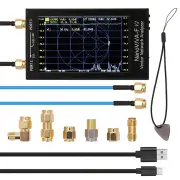 NanoVNA-F V2 50kHz-3GHz V5.0 Vector Network Analyzer IPS 4.3Inch LCD Display S-A-A-2 Antenna Analyzer Short Wave HF VHF
