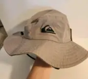 Quiksilver Grey Bushmaster Safari Hat - Men's - L/XL New With Tags Cotton