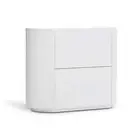 Arnar 60cm Bedside Table - White Oak