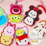 『時尚監控館』 文具 台灣現貨全新 DISNEY 迪士尼 TSUM TSUM 票卡包 證件 票卡夾 掛繩 悠遊卡包