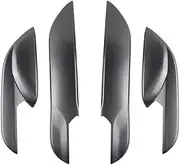 Rynplex Car Door Anti-Kick Pad ABS Carbon Fiber Car Door Side Protective Sticker, for Toyota, Prius Prius 60 Series 2023 Accessories Car Door Kick Mat
