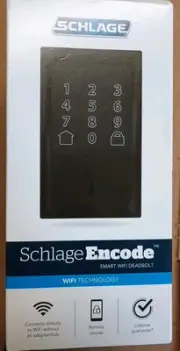 schlage encode smart wifi deadbolt Be489wbcen622