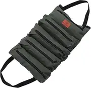 HEALEEP Canvas Car Seat Storage Pouch Multi Function Hanging Tool Bag for Electricians and Hardware Durable Car Organizer for Vehicle Tool Storage