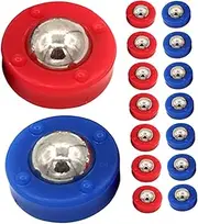 Parliky Door Shuffleboard Pucks Set 28pcs Sliding Beads for Tabletop Game Table Soccer Accessories