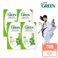 在飛比找momo購物網優惠-【Green綠的】經濟4入組-香蜂草精油抗菌沐浴乳補充包(7