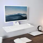 VIVO Computer Keyboard and Mouse Platform Tray VESA Mount Attachment 25.5 x 8 in