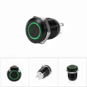 ›Car 12mm LED Light Momentary Push Button Switch Toggle Black Case